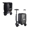 Pursonic Electric Ride-on Luggage In Black