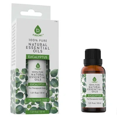Pursonic Essential Oil 100% Pure Eucalyptus In Clear