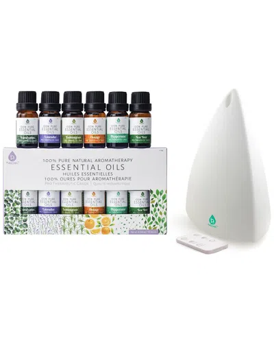 Pursonic Essential Oil Diffuser And Aromatherapy Oil In Multi