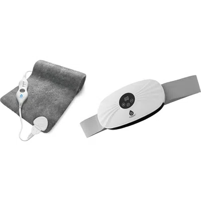 Pursonic Extra Large Heating Pad & Stomach & Back Massager In Multi