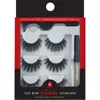 Pursonic Faux Mink Style False Eyelashes Extensions In Black