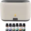 Pursonic Essential Oil Flameglow Aromatherapy Diffuser In Multi