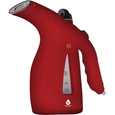 Pursonic Handheld Travel Clothes Garment Steamer(300ml) In Red