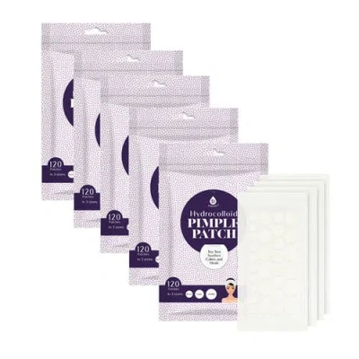 Pursonic Hydrocolloid Pimple Patch, 120-count, Multi Size Acne Solution 5 Pack In Multicolor