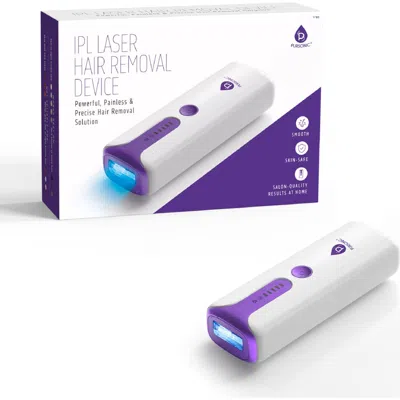 Pursonic Ipl Laser Hair Removal Device W In Purple