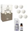 Pursonic Laundry Care Bundle Wool Dryer Balls & Essential Oil Set In Multi