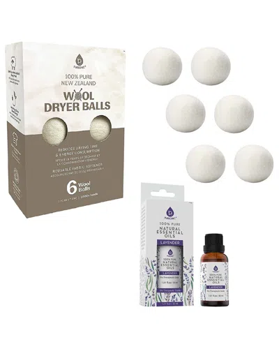 PURSONIC PURSONIC LAUNDRY CARE BUNDLE WOOL DRYER BALLS & ESSENTIAL OIL SET