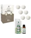 Pursonic Laundry Care Bundle Wool Dryer Balls & Essential Oil Set In Multi