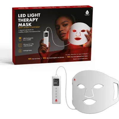 Pursonic Led Light Therapy Mask With Smart Controller In White