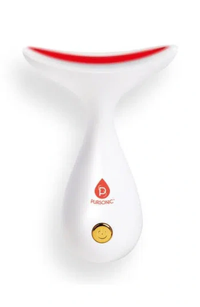 Pursonic Led Light Therapy Wand In White