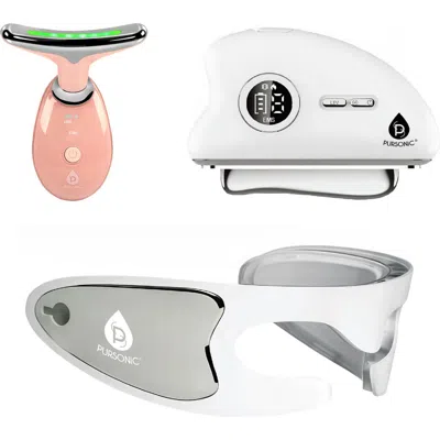 Pursonic Led Rejuvenation Bundle In White