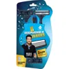 Pursonic Mario Lopez 6 Disposable Razors In Blue