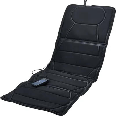 Pursonic Massage Mat With Soothing Heat In Black