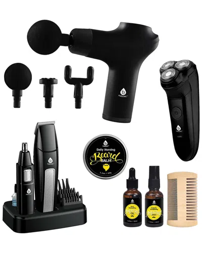 Pursonic Men's Father's Day Ultimate Grooming & Relaxation Bundle In Black