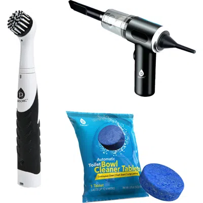 Pursonic Mini Vacuum & Cordless Power Scrubber & Toilet Tabs In Multi