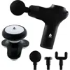 Pursonic Muscle Recovery & Relaxation Power Duo Massage Gun & Handheld Electric Sport Massager In Black