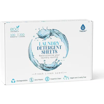 Pursonic Natural Laundry Detergent Sheets In Blue