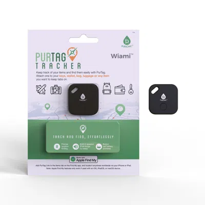 Pursonic Purtag Tracker: Ultimate Solution For Keeping Tabs On Your Belongings In Black