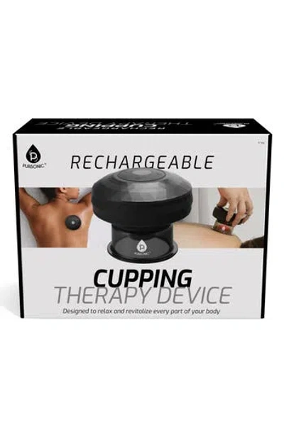Pursonic Rechargeable Cupping Therapy Device In Black