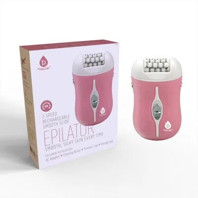 Pursonic Rechargeable Epilator In Pink