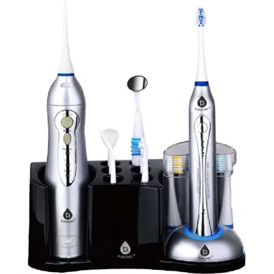 Pursonic Rechargeable Sonic Toothbrush And Rechargeable Water Flosser In Multi
