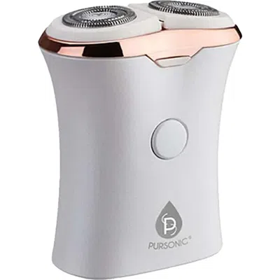 Pursonic Rechargeable Usb Ladies Shaver In White