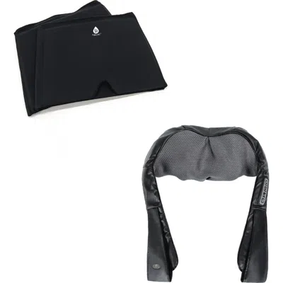 Pursonic Shiatsu Back Massager & Hot/cold Gel Migraine Cap In Multi