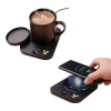 Pursonic Sip & Charge 2-in-1 Wireless Charger & Mug Warmer In Black