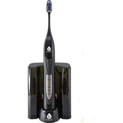 Pursonic Sonic Movement Rechargeable Electric Toothbrush In Black