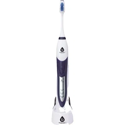 Pursonic Sonic Movement Rechargeable Electric Toothbrush In White