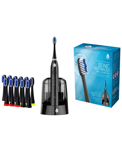 Pursonic S750 Sonic Smart Series Electronic Rechargeable Toothbrush In Black