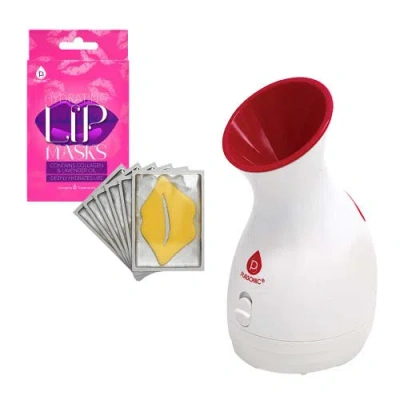Pursonic Spa-ready Skincare Bundle Facial Steamer & Hydrating Lip Masks In Multicolor