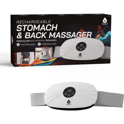 Pursonic Stomach & Back Massager In Gray