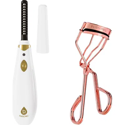 Pursonic The Ultimate Eye Lash Transformation Bundle Effortless Curl & Definition In White