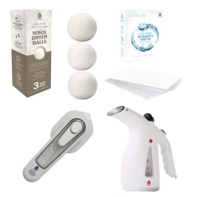 Pursonic Travel Laundry Essentials Set In White
