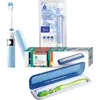 Pursonic Travel Oral Care Essentials Bundle Portable Uv Toothbrush Sanitizer & Portable Sonic Toothb In Multi