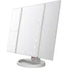 Pursonic Tri-fold Vanity Makeup Mirror In White