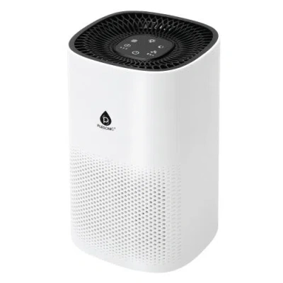 Pursonic True Hepa Air Purifier 538 Sq Ft Coverage Smart Timer, Ultra-quiet Sleep Mode & Touch Panel In White