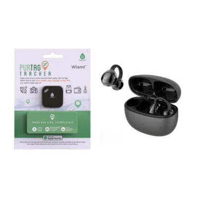 Pursonic True Wireless Stereo Earbuds & Purtag Tracker In Orange