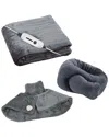 Pursonic Ultimate Cozy Comfort & Relaxation Bundle – Heated Blanket