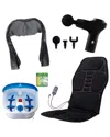 Pursonic Ultimate Home & Office Massage Bundle In Black