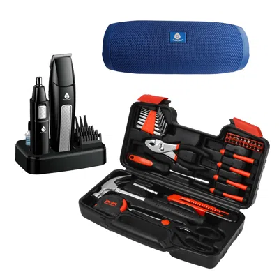 Pursonic Ultimate Men's Package - Tool Kit, Wireless Speaker & Grooming Set For Everyday Excellence In Multi