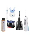 Pursonic Ultimate Oral Care Bundle Smart Electric Toothbrush, Oral Irrigator, Led Whitening, And Ayurvedic Oi