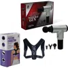 Pursonic Ultimate Pain Relief And Posture Support Bundle In Black
