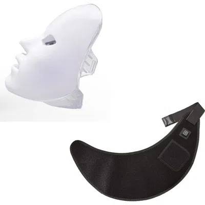 Pursonic Ultimate Recovery & Radiance Red Light Therapy Neck Wrap & 7-in-1 Led Face Mask In Multi