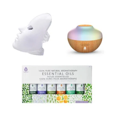 Pursonic Ultimate Self-care Wellness Bundle In White