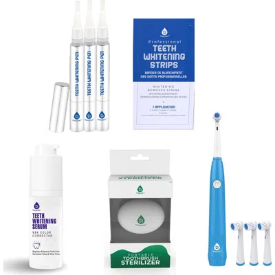 Pursonic Ultimate Smile Brightening Kit Rotary Electric Toothbrush, Uv Sterilizer, V34 Serum, Whiten