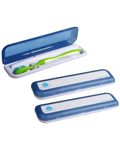 Pursonic Unisex 3-pack Portable Uv Toothbrush Sanitizer