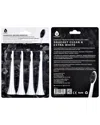 Pursonic Charcoal Infused Bristles Electric Toothbrush Replacement Brush Heads In Transparent