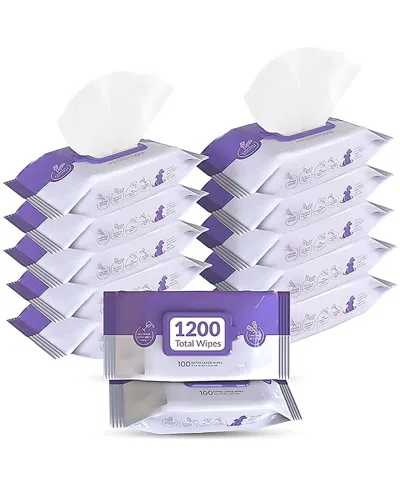 Pursonic Unisex Lavender Scented Pet Wipes